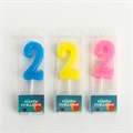Свеча в торт на шпажке, цифра 2, РОЗОВАЯ, 4.5х2.5см e1847b32-e21c-41fe-bf3a-2bb20430e8b3 - фото 9457