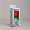 Свеча для торта музыкальная крутящаяся 14,5×6 см, "Тюльпан", красная 2919690 - фото 9516