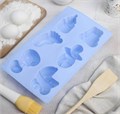 Силиконовая Форма для выпечки  «Для новорожденных» 28,5×16,5см 6 ячеек 30476957 - фото 9855