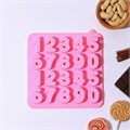 Силиконовая форма «Цифры», 16×16×2 см, 20 ячеек, 30477023 - фото 9926