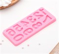 Силиконовый молд «Цифры», 17,5×7,6 см, цвет МИКС 4288390 - фото 9961